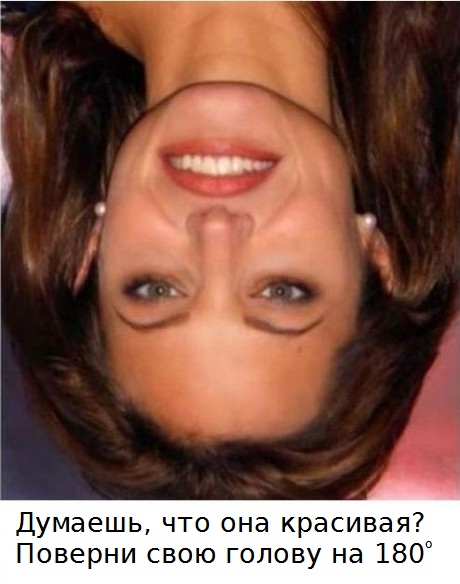 460x584, 68 Kb / фото, лицо, вверх ногами