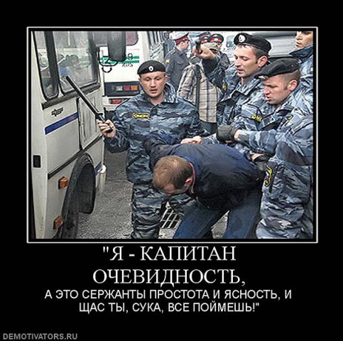 483x480, 61 Kb / капитан, милиция, ясность, очевидность, простота, омон
