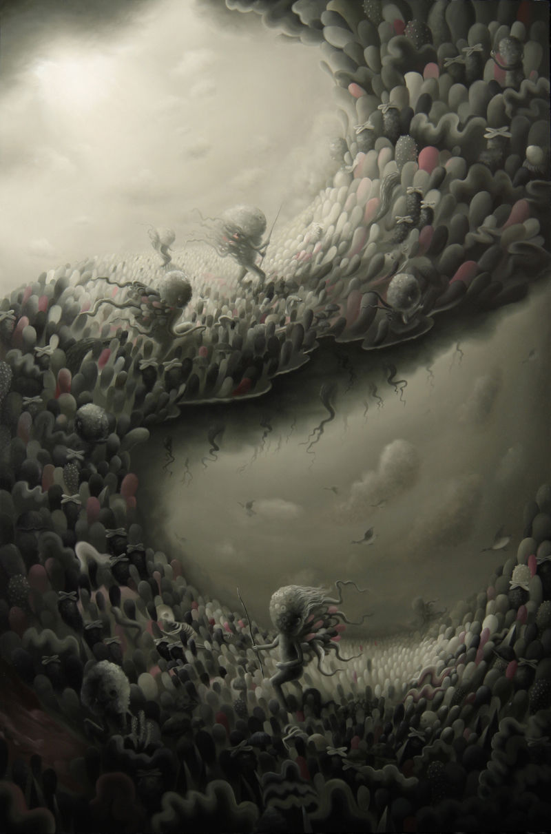 800x1211, 106 Kb / копье, облако, человечек, дорога, сюрреализм