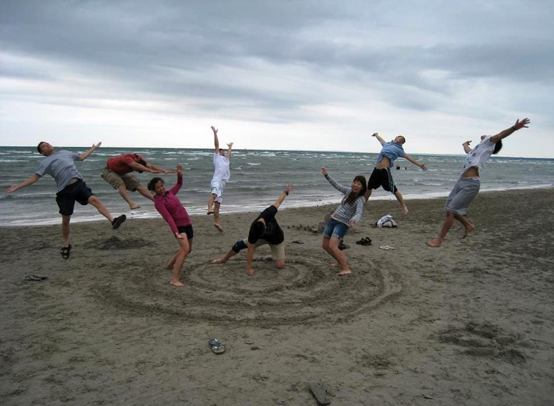 799x586, 139 Kb / взрывная волна, пляж, море, фото, постановка