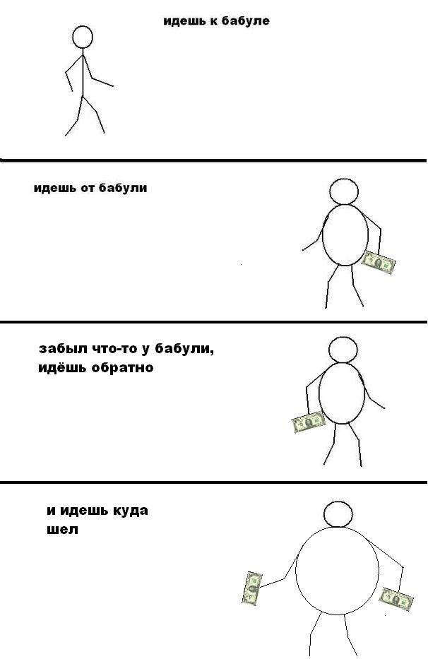 606x933, 36 Kb / комикс, бабушка, деньги