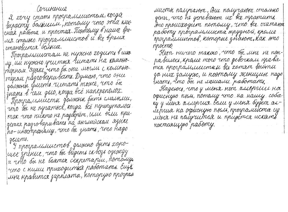 960x706, 146 Kb / сочинение, программист