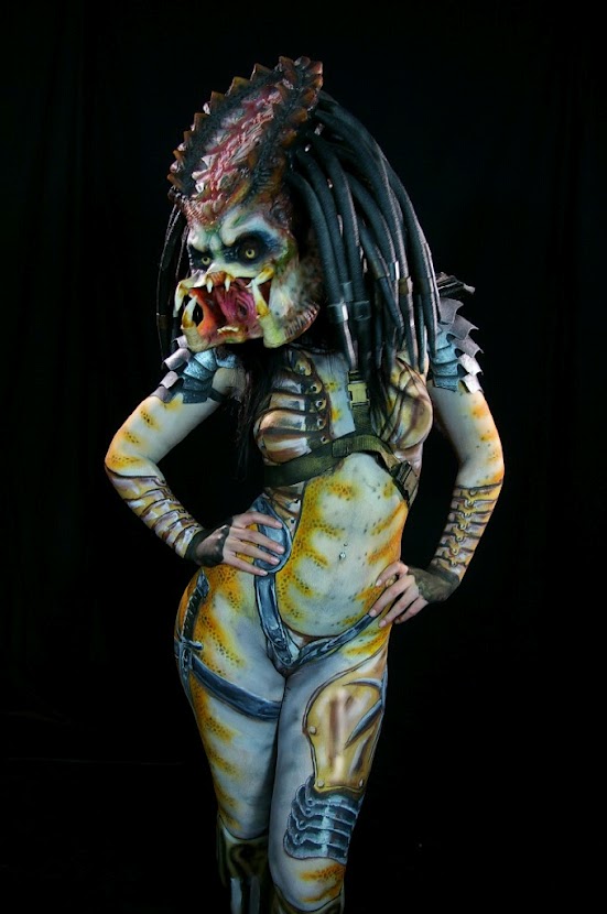 551x830, 76 Kb / хищница, predator, девушка, косплей, костюм