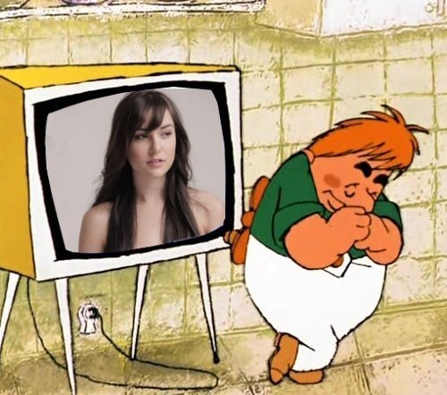 500x442, 57 Kb / карлсон, саша грей, телевизор, мультфильм