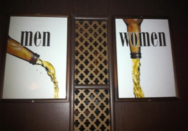 600x420, 38 Kb / табличка, туалет