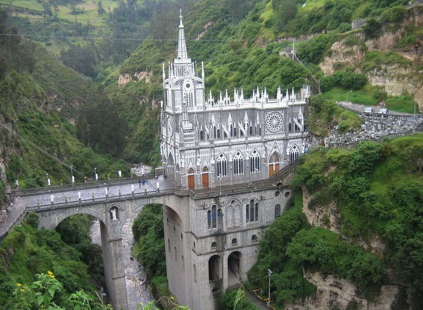 850x622, 274 Kb / замок, обрыв, мост