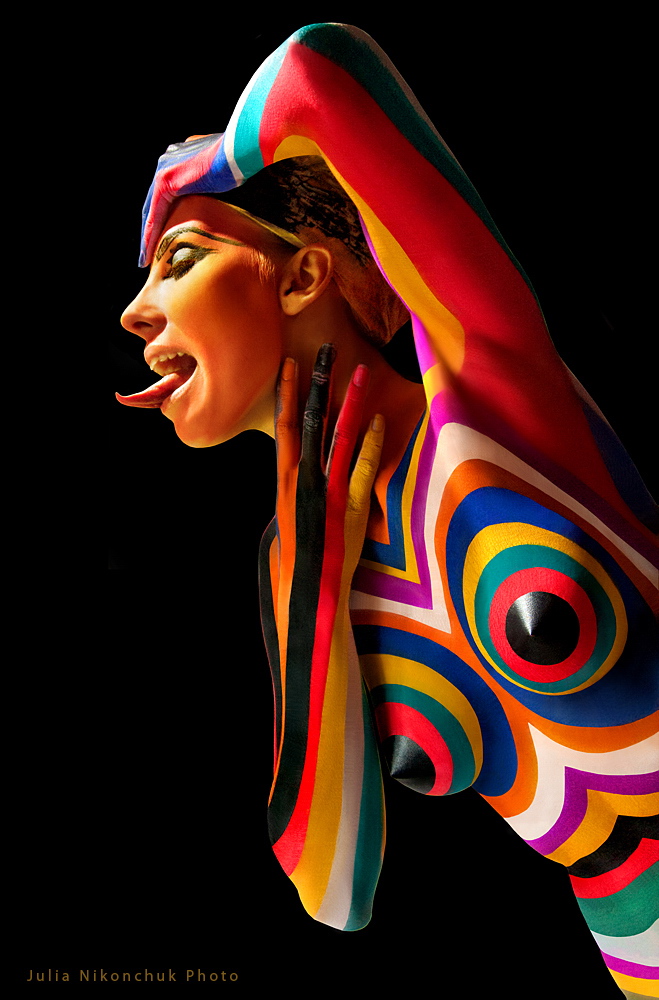 659x1000, 230 Kb / бодиарт, язык