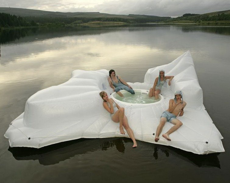 755x600, 96 Kb / бассейн, озеро, девушки, вода