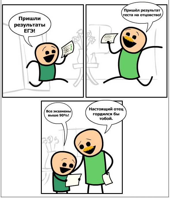 590x687, 95 Kb / папа, сын, тест