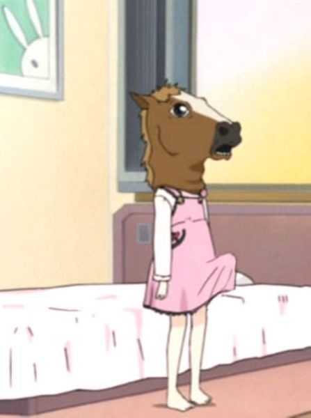 447x600, 21 Kb / аниме, лошадь, стояк