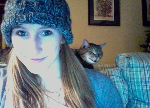 500x362, 131 Kb / кот, рожа, шапка, мимика