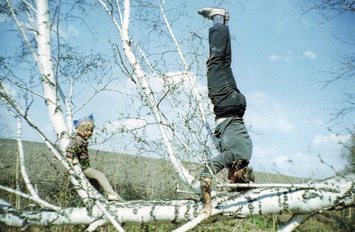 700x458, 90 Kb / СССР, 70е, береза, стойка