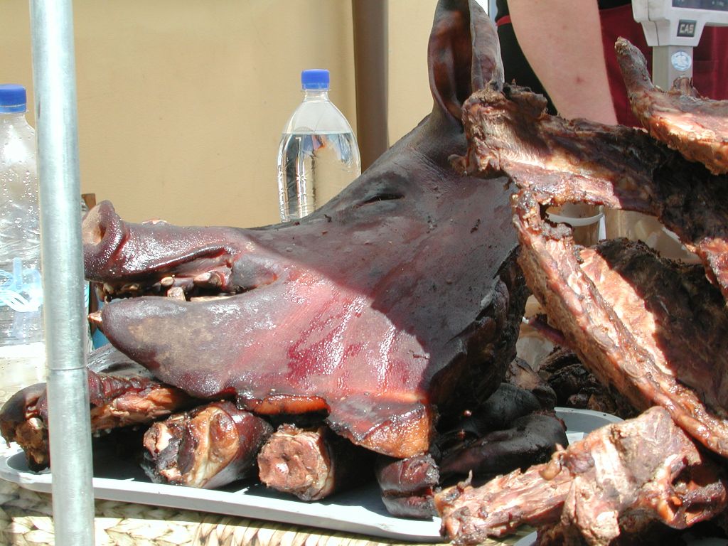 1024x768, 163 Kb / копчёная, свинья