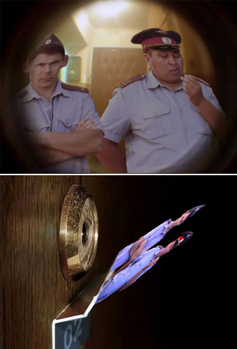 339x500, 28 Kb / прикол, милиция, полиция, менты, глазок, дверной глазок