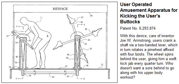 620x292, 48 Kb / массажер, пинок, задница, патент