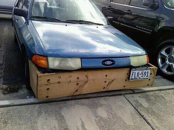 604x453, 61 Kb / машина, форд, бампер