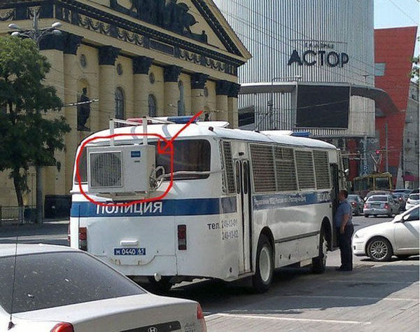 600x474, 77 Kb / полиция, кондиционер, автобус