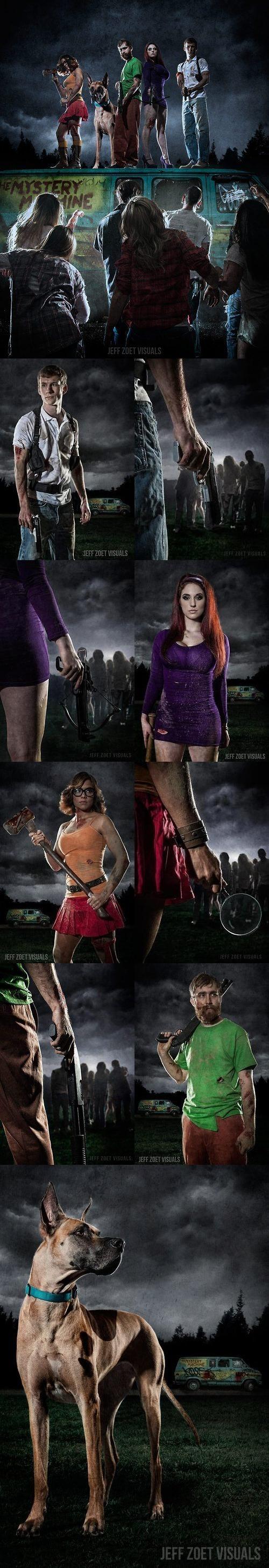 500x2917, 254 Kb / шегги, скуби, скуби-ду, зомби