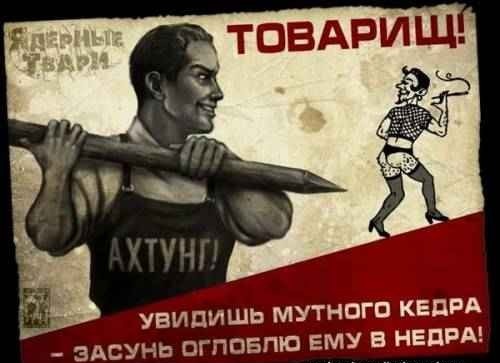 500x363, 44 Kb / запрет пидерастии, плакат, кол