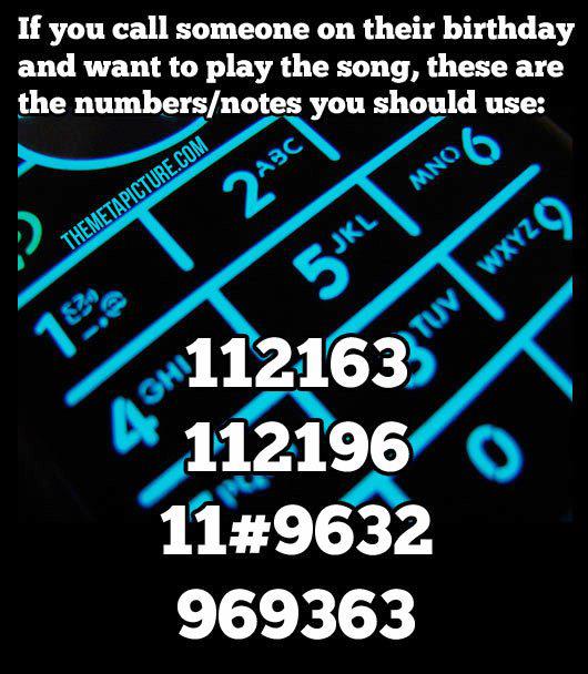 530x608, 56 Kb / день рождения, сигнал, мелодия, номера