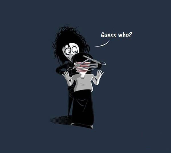 600x537, 15 Kb / фильм, эдвард руки-ножницы, угадай кто