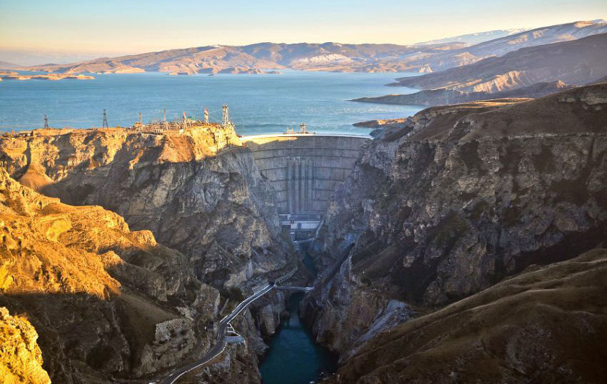 850x538, 115 Kb / Чиркейская, ГЭС