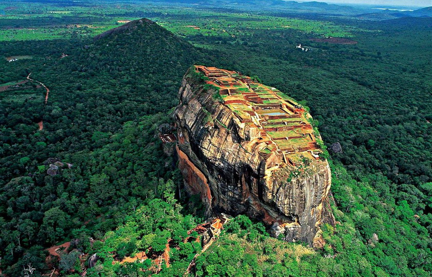 840x539, 298 Kb / шри ланка, скала, лес, лев