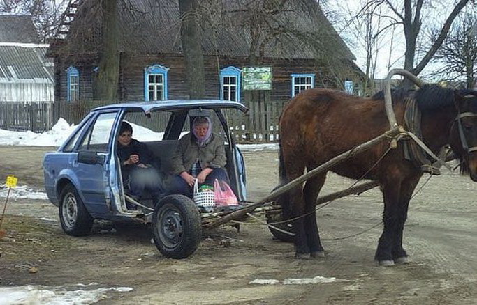 683x438, 135 Kb / лошадь, кузов, румыния