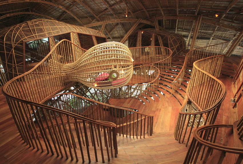 850x575, 273 Kb / дом, бамбук