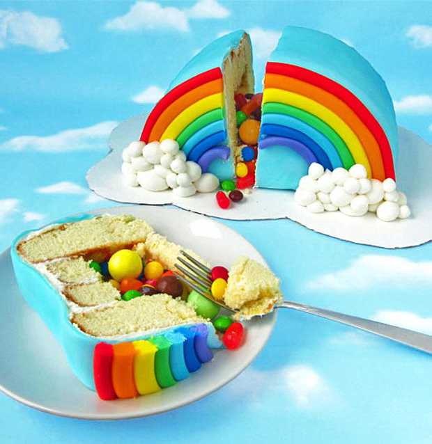 620x638, 120 Kb / радуга, торт, скитлз