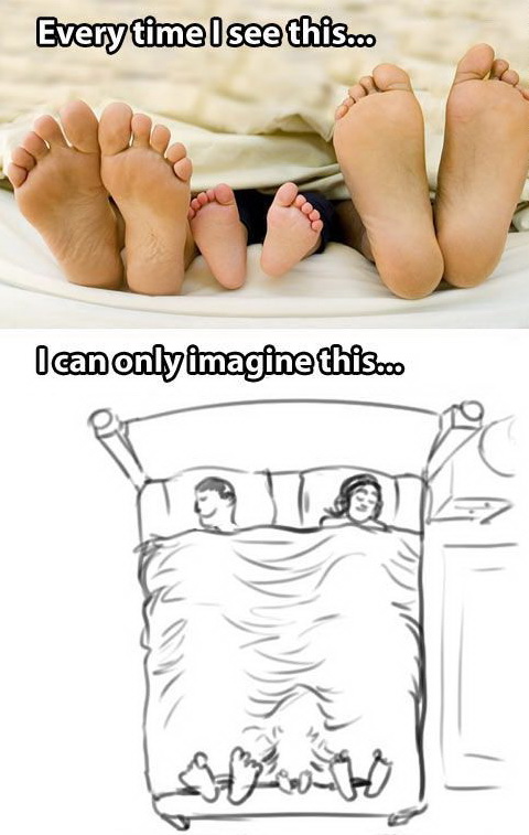 480x757, 90 Kb / ноги, родители, кровать