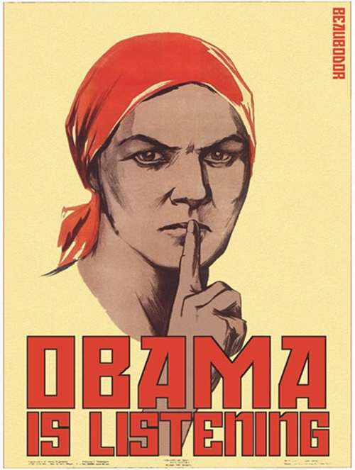 500x663, 97 Kb / плакат, прослушка, косынка