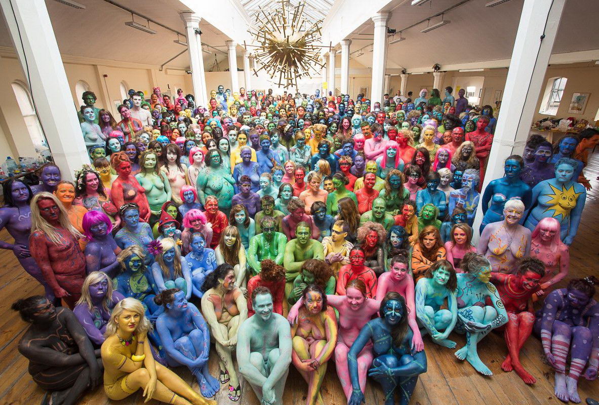 1183x800, 295 Kb / арт, галерея, бодиарт, искусство