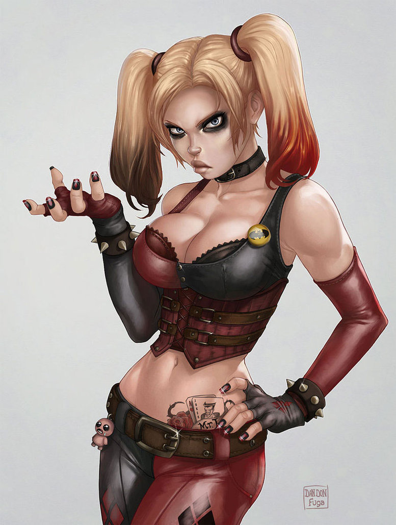 777x1029, 143 Kb / harleyquinn, deviantart, dandonfuga, pic, картинка,