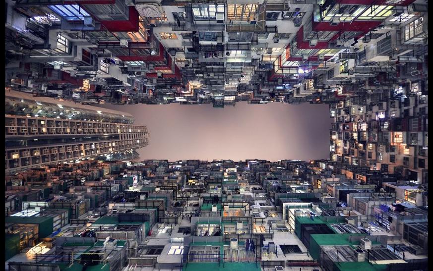 873x547, 122 Kb / гонконг, вид снизу