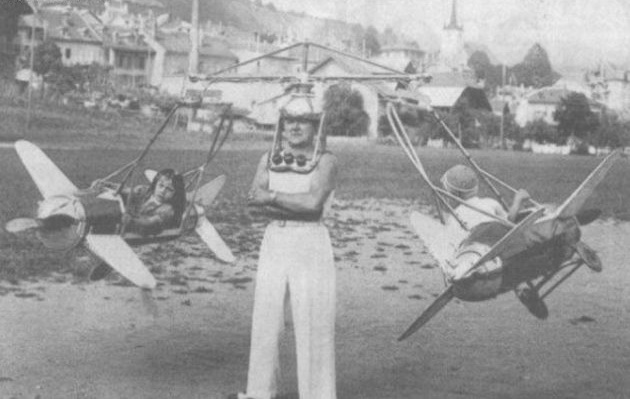 630x399, 70 Kb / самолёт, карусель