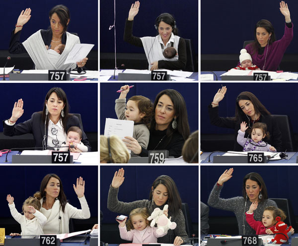 600x496, 106 Kb / европарламент, депутат, ребенок