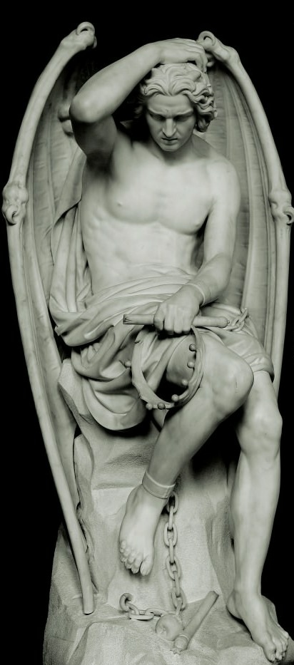 412x933, 94 Kb / Дьявол, скульптура