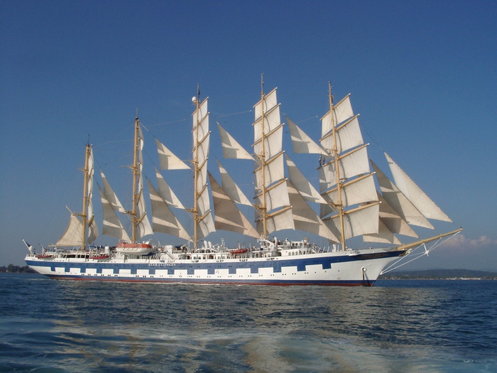 700x525, 167 Kb / парусник, корабль, море, Ройял Клипер, Royal Clipper