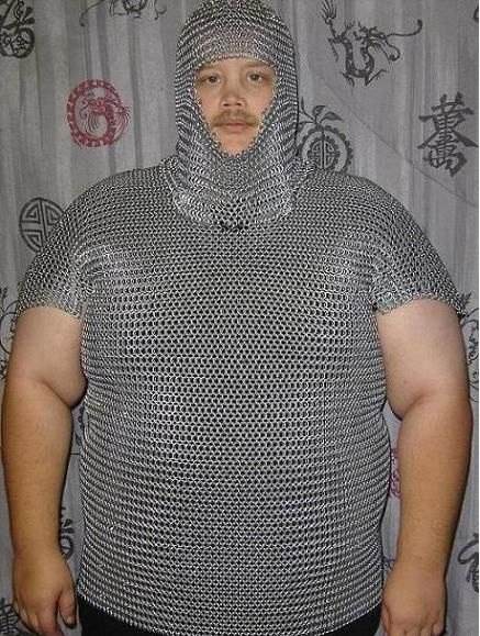 437x579, 97 Kb / пухлый, воен, кольчуга