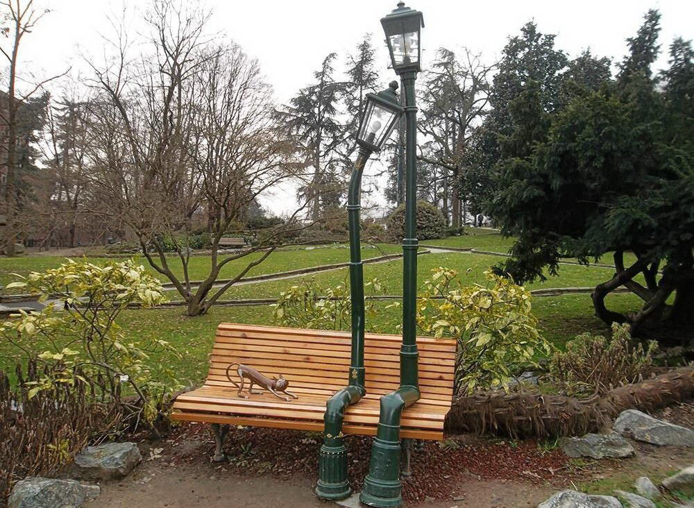 1000x732, 225 Kb / италия, турин, скамейка