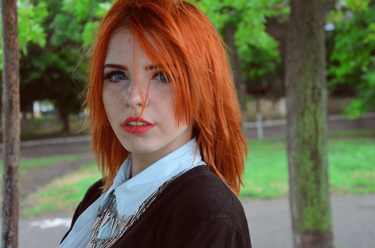 1280x847, 167 Kb / рыжая, красивая