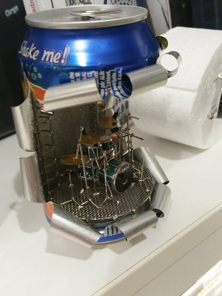 720x960, 65 Kb / банка, барабаны, модель