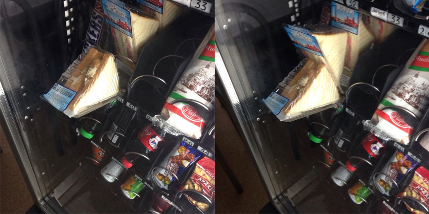 879x438, 170 Kb / автомат, еда, прикол