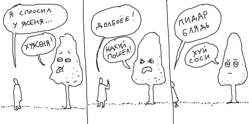 807x403, 80 Kb / ясень, хуясень, пидор, хуй, мат