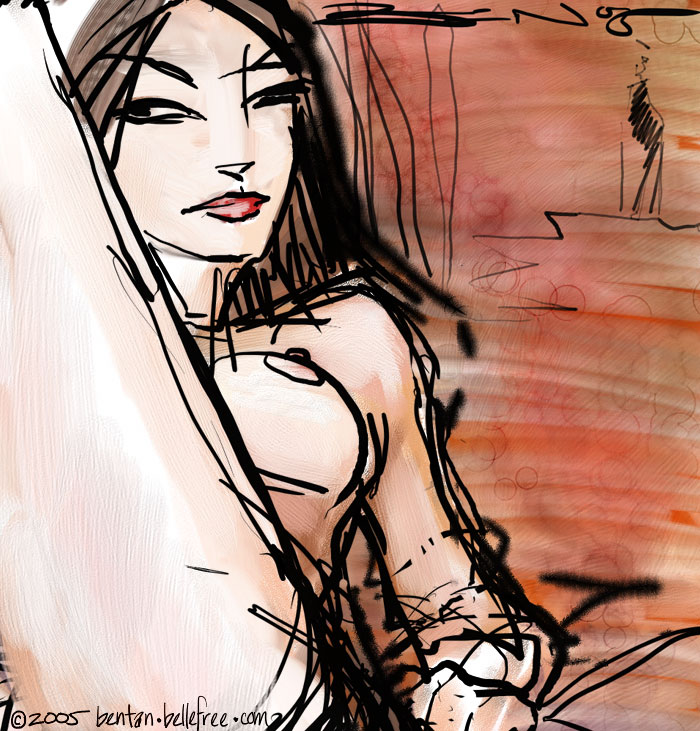 700x731, 146 Kb / рисунок, сиська