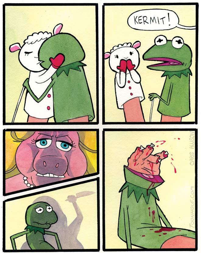 660x830, 100 Kb / кермит, пигги, мапет