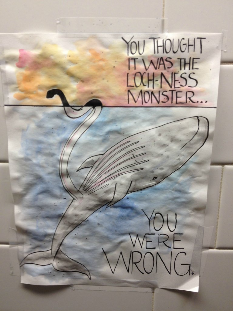 768x1024, 119 Kb / лох-несское чудовище, кашалот, хуй