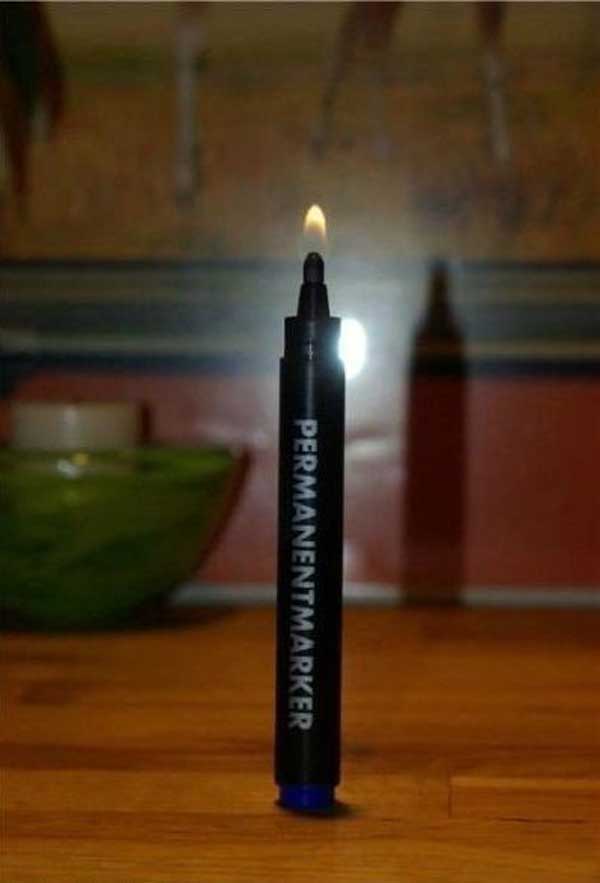 600x883, 19 Kb / свеча, маркер, стол