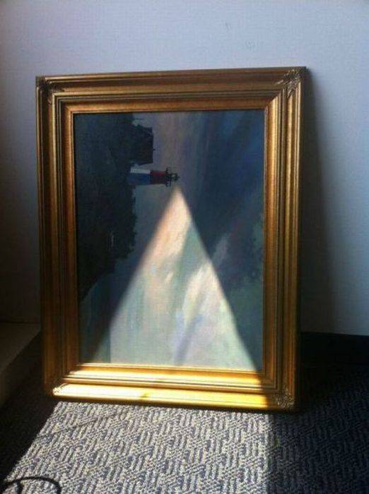 522x700, 46 Kb / Маяк, картина, свет